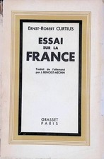 Essai sur la France Curtius, Ernst-Robert: