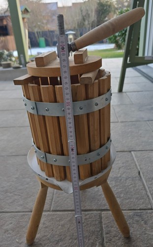 Obstpress weinpresse holz mit - obstpress,