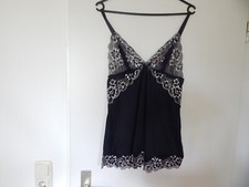 Negligee Nachthemd Reizwäsche L superschön  Spaghettiträger Dessous mit Tanga