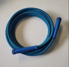 Hochdruckschlauch-Lebensmittelausführung - DN8, 1 SN, blau, max 250 bar -M22x1,5