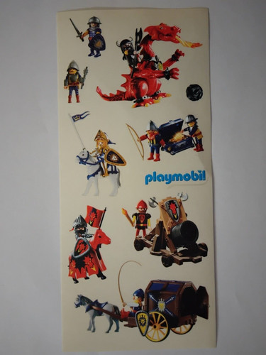 Playmobil aufkleber bogen - playmobil,