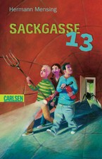 Kinderbuch Sackgasse 13 gruselig Halloween ab 11 Jahre Spinnen Hermann Mensing♥
