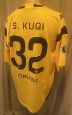 TuS koblenz saller DFB-Pokal Matchworn Trikot 2009/10 + Nr.32 S.Kuqi Gr.L/XL