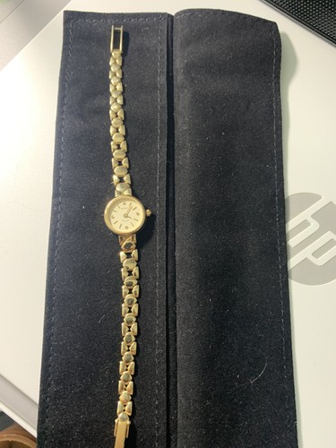 Goldene damenarmbanduhr 585 - damenarmbanduhr,