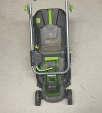 Lux Tools a RM 2x20 Akku Rasenmäher Set mit Akkus und Ladegerät