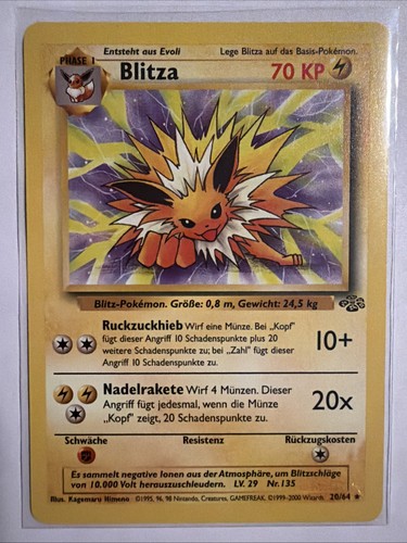 Pokémon karte blitza 64 - pokémon, 20/64