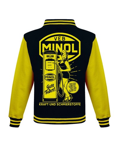 Minol tanke collegejacke kult - tanke,