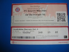 16/17 Ticket FC Bayern
