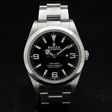 Rolex Oyster Perpetual Explorer 39mm Ref 214270 gewartet + Box & Papiere