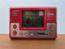 Tiger Electronics Handheld Caveman - Retro Games - LCD - 1982 - Vintage Toys