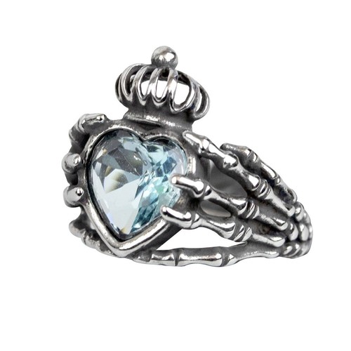 Claddagh gothic ring - gothic,