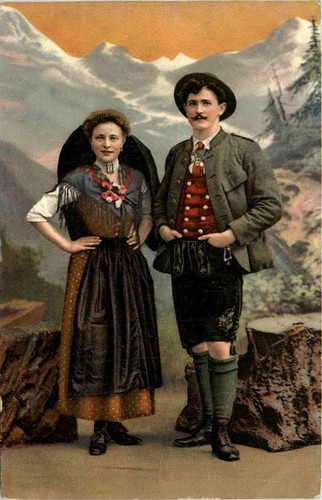 Volkstracht aus steiermark - volkstracht,