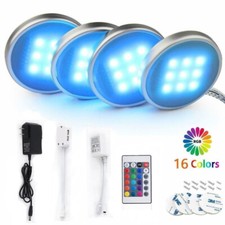 LED RGB Unterbauleuchte Vitrinenbeleuchtung Möbel Regalbeleuchtung Schrank Küche