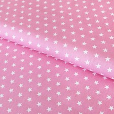 Baumwollstoff mit Sternen /