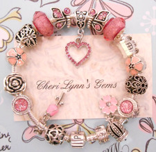 PINK VALENTINE PANDORA SILVER