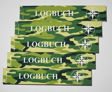 5 x Geocaching Logbücher für