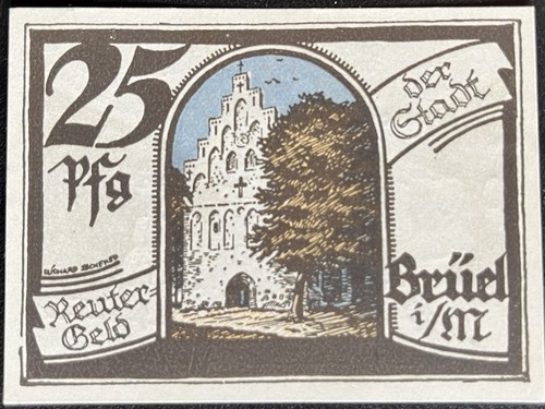 Pfennig brüel reutergeld - pfennig,