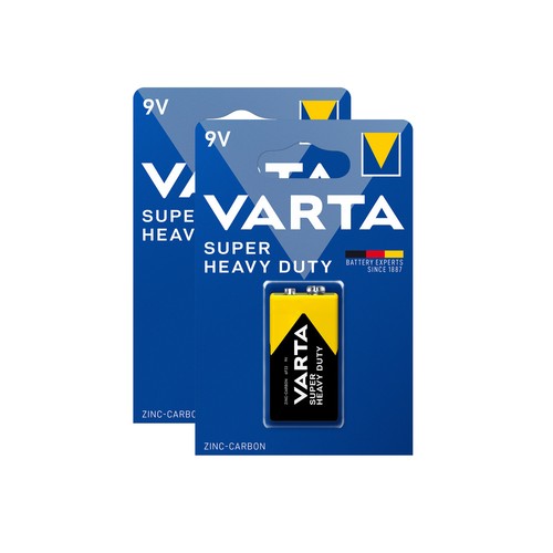 Varta super heavy - 2x,