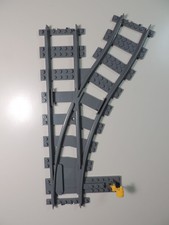 Lego City Eisenbahn Weichen, Rechts, 53404, Gebraucht