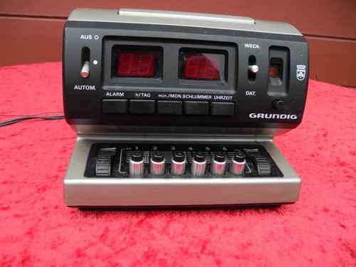 Radiowecker grundig sono clock - radiowecker,