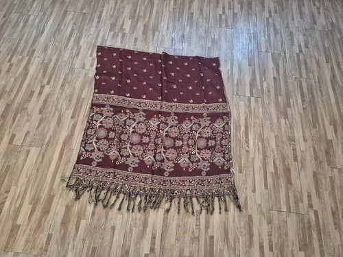 Pashmina schal mit - pashmina, floralem