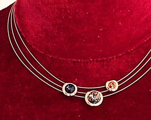 Pierre lang collier - pierre, collier,rose