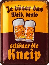 Blechschilder retro bier - retro, bar
