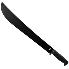 Machete schwarz 57 cm mit Nylonscheide Haumesser Kongo Buschmesser MFH Outdoor