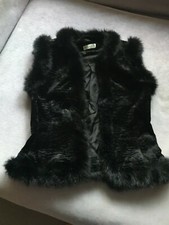 Zucchero Samt Weste mit Fell