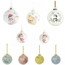 Walt Disney Weihnachtskugeln - Keramik, Dumbo, Winnie Pooh, Prinzessinen, Micky