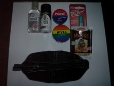 Kosmetiktasche Reiseset Lippenpflege Maske Nivea  Axe  Pullmoll  Handgel NEU