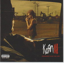 CD KORN III Remember who you are NU METAL Hard Rock Heavy 2010