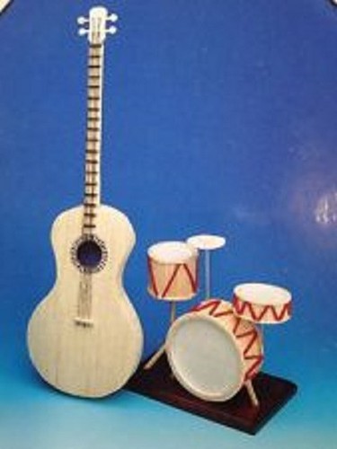 Gitarren und schlagzeugset - gitarren-,