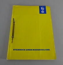 Prospekt-Mappe Steinbock