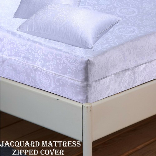 Luxus satin matratzenbezug - satin,