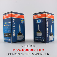 2xOriginal SuperVision D3S 10000K Xenon Brenner Lampe Licht Scheinwerfer Audi VW