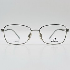 Rodenstock Brille Damen oval grau Titanium Mod. R 7063 A NEU