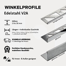 Fliesenschiene Edelstahl