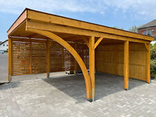 Carport 4x6 m Holz Fichte