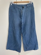 Retro Schlaghose, Jeans hellblau, Gr. 36/38