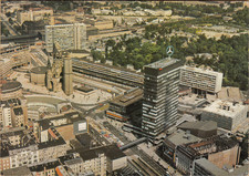 Postkarte / Ansichtskarte Berlin Gedächtniskirche + Europa-Center, 1968 - gel.