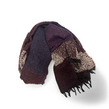 Schal Tuch Bordeaux Lila weich