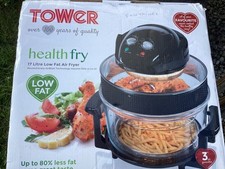 Tower Halogen Backofen Health Fry 17 Liter Fettarme Luftfritteuse Modell T14001 Originalverpackt