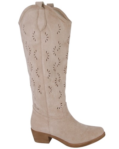 Lange wildleder cowboystiefel - lange, wildleder-cowboystiefel