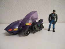 M.A.S.K. Kenner Venom Motorrad / U-Boot Piranha mit Sly Rex Figur,gebraucht