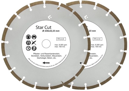 Diamanttrennscheibe star - x,