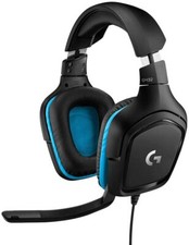 Logitech G432 Gaming-Headset, 7.1 Surround Sound, Kabel, PC/Xbox One/Nintendo SG