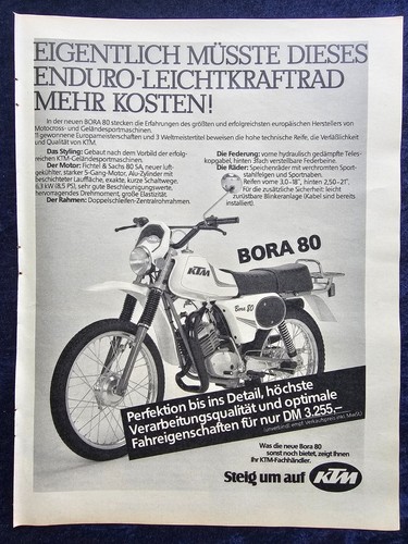 Ktm bora - ktm, 80