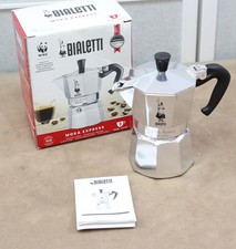 Bialetti Moka Express , Espressokocher für 3 Tassen silber