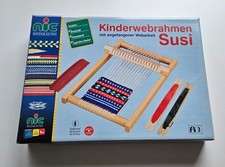NIC Webrahmen SUSI aus Holz Schulwebrahmen Basteln Hobby